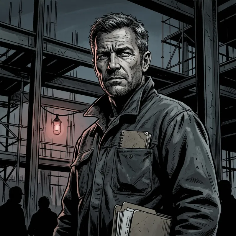 Portrait illustré de Antoine Rivière