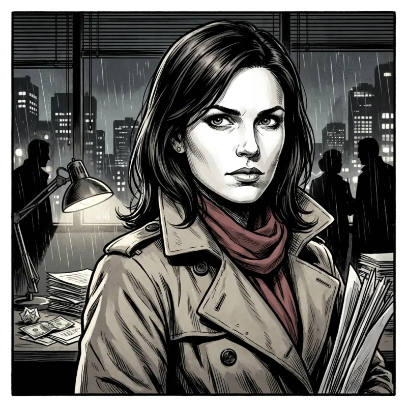 Portrait illustré de Claire Beaumont